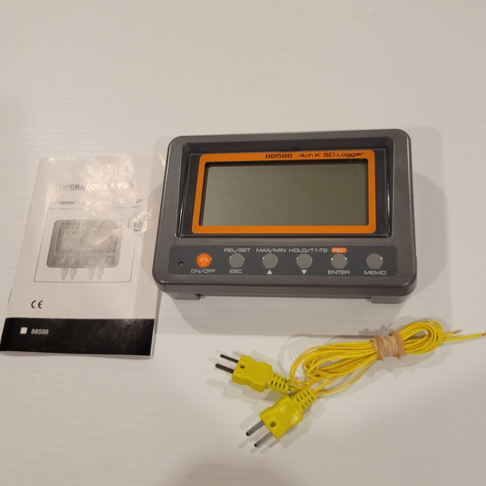 AZ88598 4 Channel K Type Thermocouple Temperature logger Data Logger New